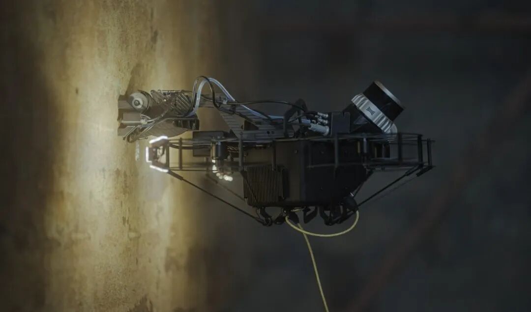 Drone and sensor modules: 3D LiDAR, optical camera and lighting